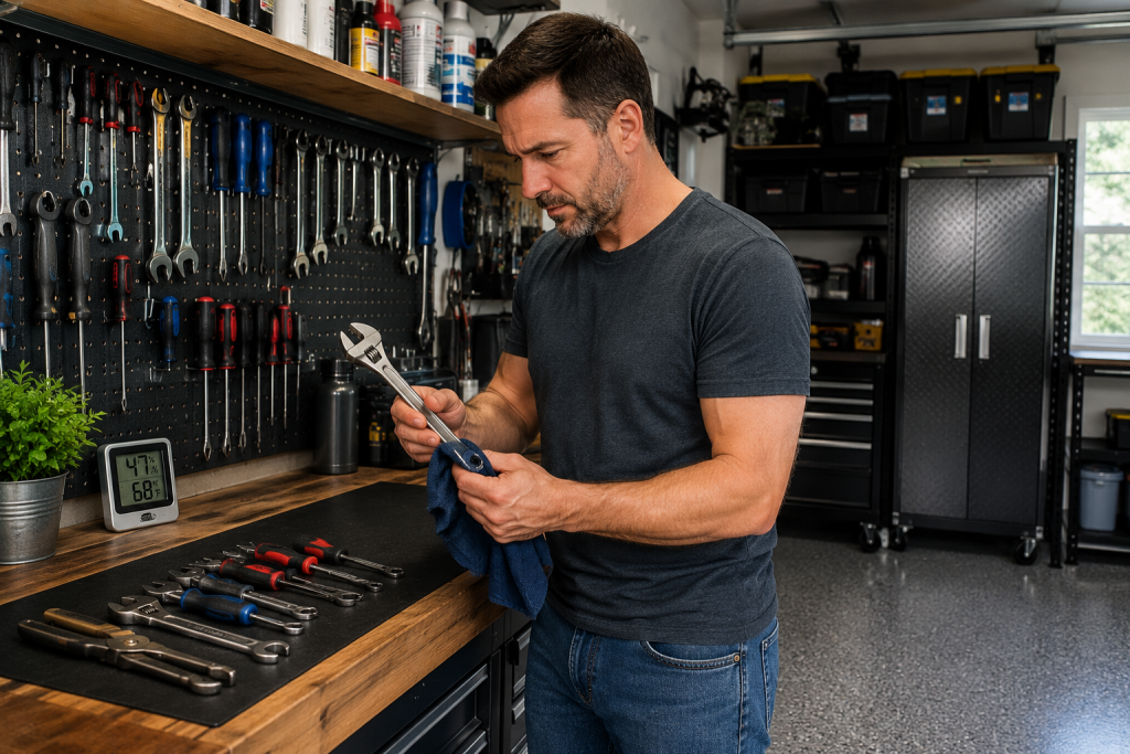 How to Protect Your Garage Tools from Rust and Moisture